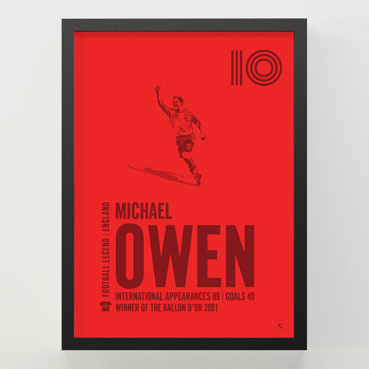 Michael Owen Poster