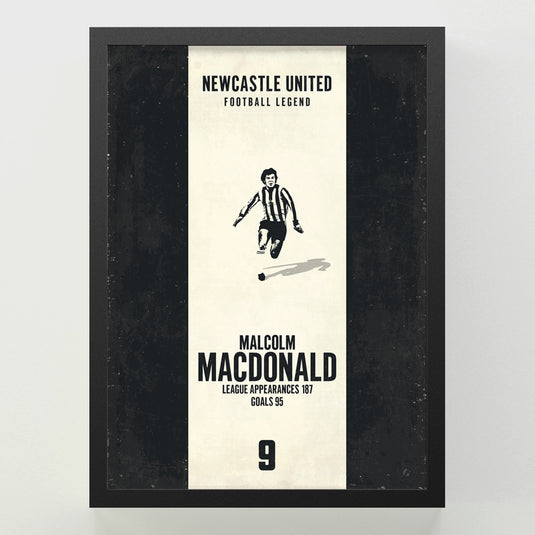 Malcolm Macdonald Poster - Newcastle United