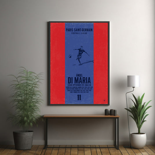 Angel Di Maria Poster - PSG