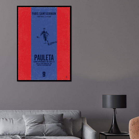 Pedro Pauleta Poster (Vertical Band)