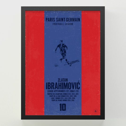 Zlatan Ibrahimovic Poster - PSG