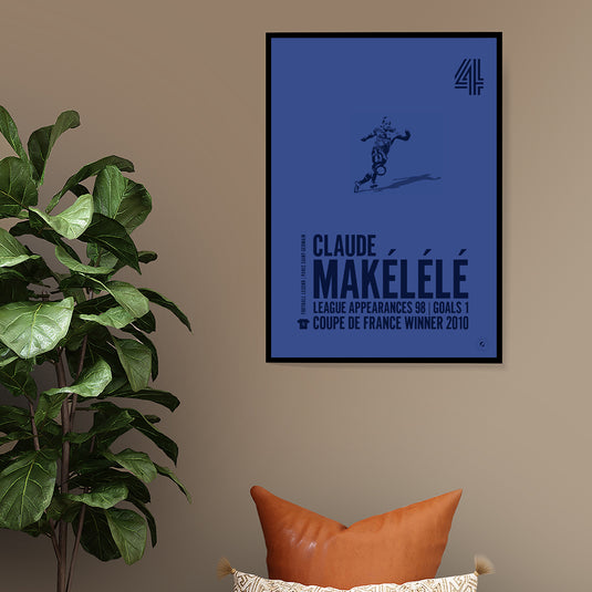 Claude Makelele Paris Saint-Germain Legend Print