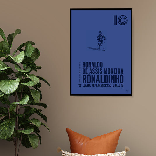 Cartel Ronaldinho - PSG