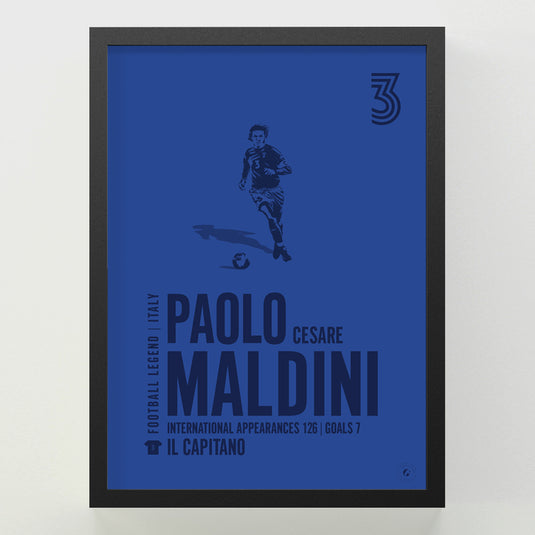 Paolo Maldini Poster