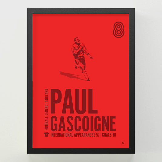 Paul Gascoigne Poster