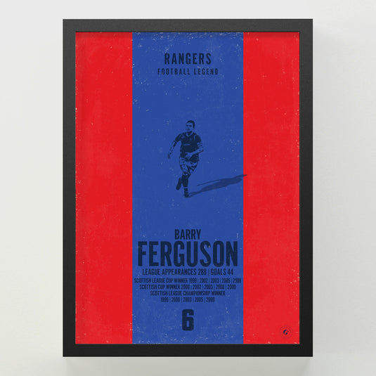 Barry Ferguson Poster - Rangers