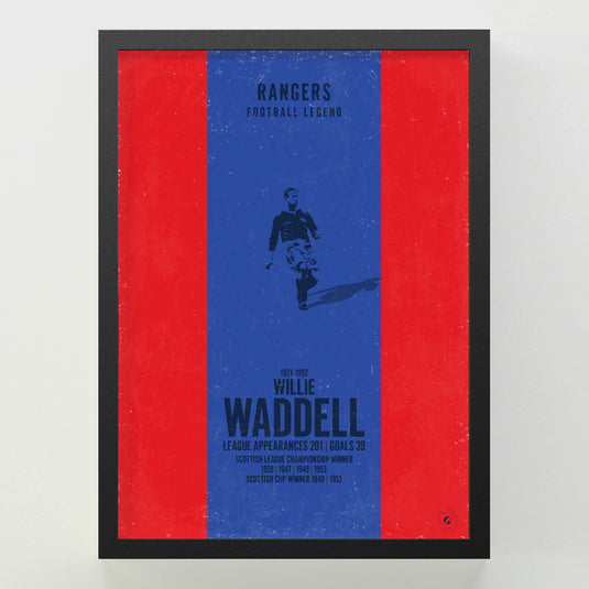 Willie Waddell Poster - Rangers