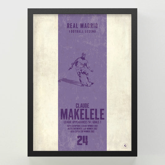 Claude Makelele Poster - Real Madrid