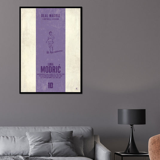 Luka Modric Poster (Vertical Band)