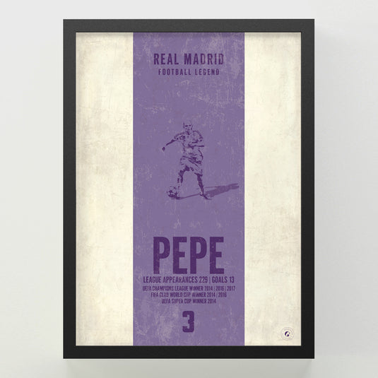 Pepe Poster - Real Madrid