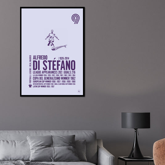 Alfredo Di Stefano Real Madrid Legend Print