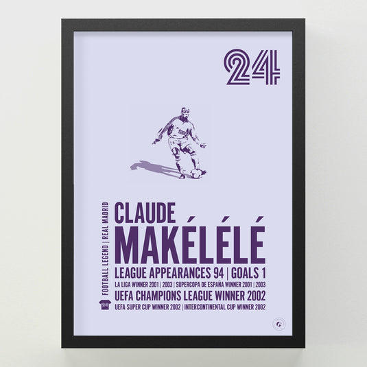 Claude Makelele Poster - Real Madrid