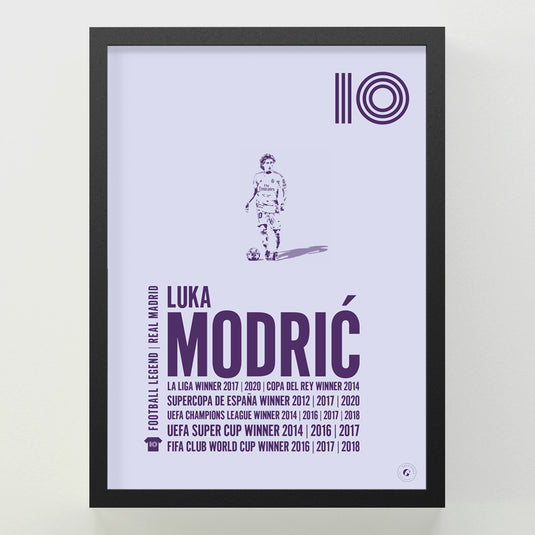 Luka Modric Poster - Real Madrid