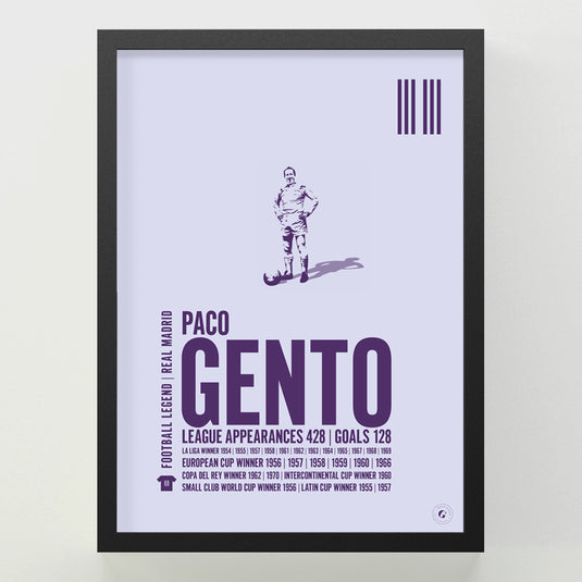 Paco Gento Poster
