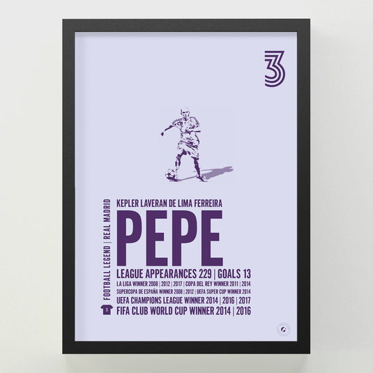 Pepe Poster - Real Madrid