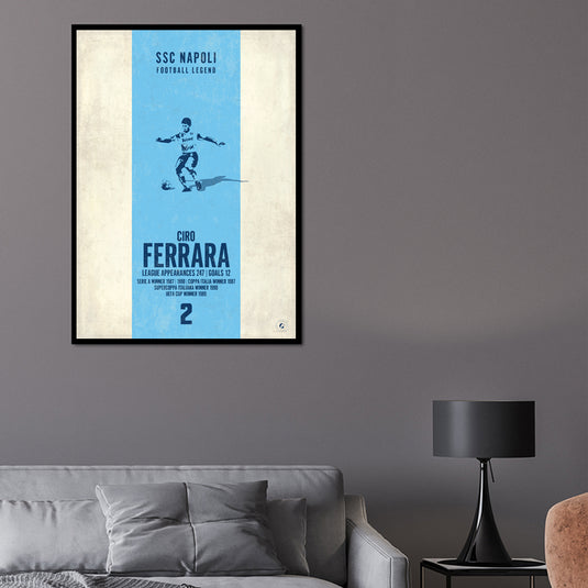 Ciro Ferrara Poster (Vertical Band)