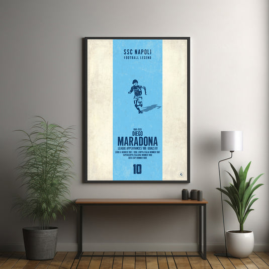 Diego Maradona Poster (Vertical Band)