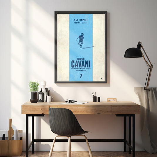 Affiche Edison Cavani (bande verticale)