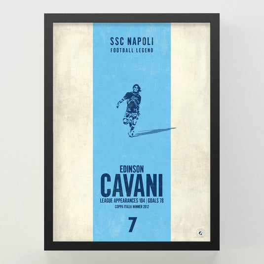 Affiche Edison Cavani (bande verticale)