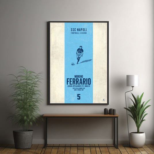 Affiche Moreno Ferrario (bande verticale)