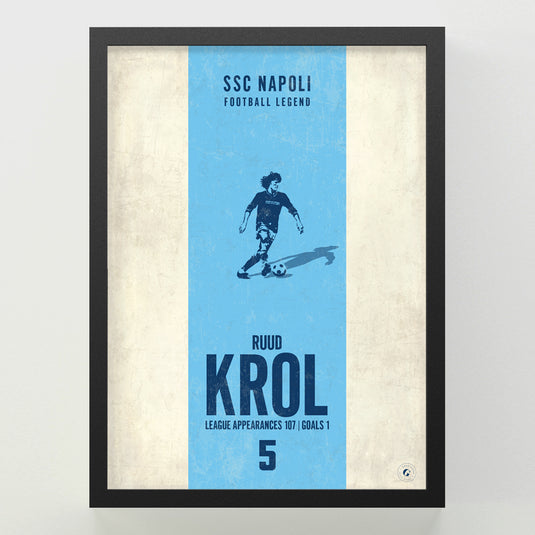 Ruud Krol Poster - SSC Napoli