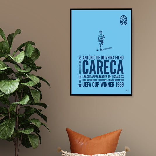 Careca SSC Napoli Legend Print