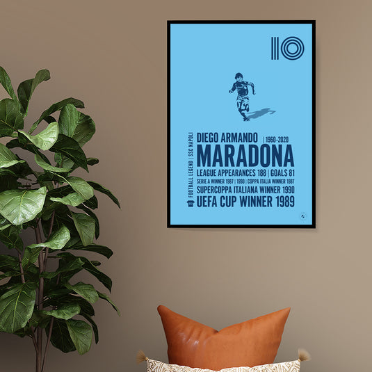 Diego Maradona Poster - SSC Napoli