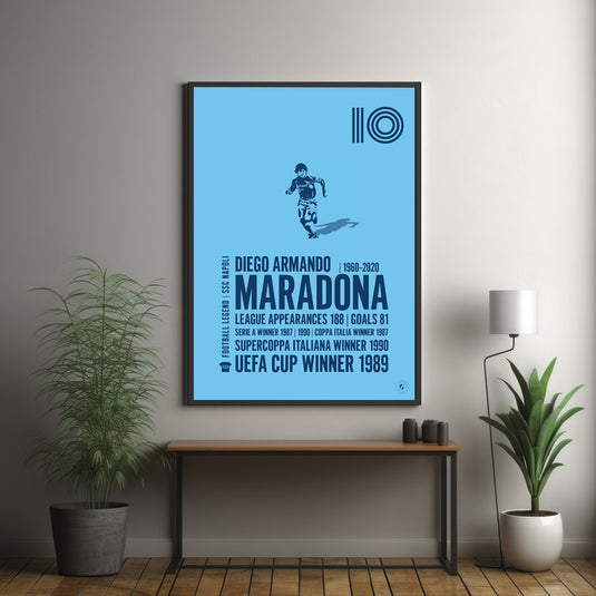 Diego Maradona Poster - SSC Napoli