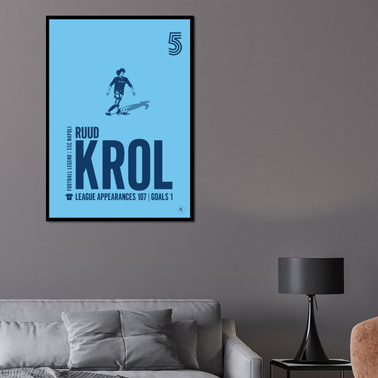 Póster Ruud Krol - SSC Napoli