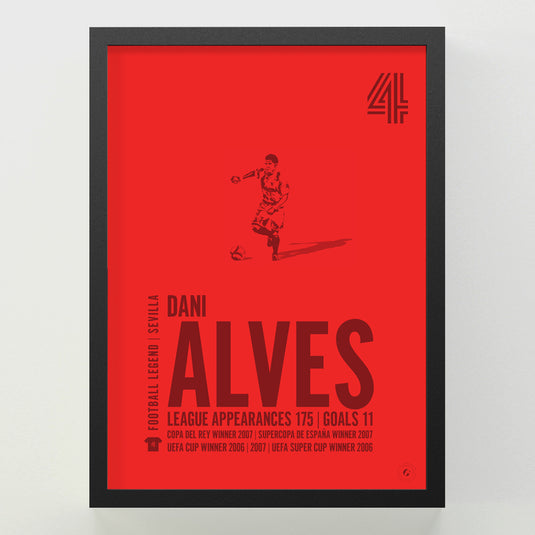 Dani Alves Poster - Sevilla