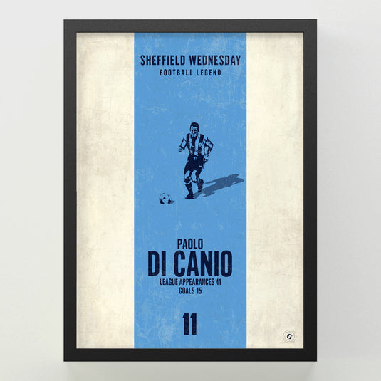 Paolo Di Canio Poster - Sheffield Wednesday