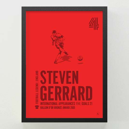 Steven Gerrard Poster