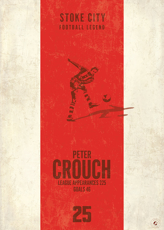 Peter Crouch Poster (Vertical Band)