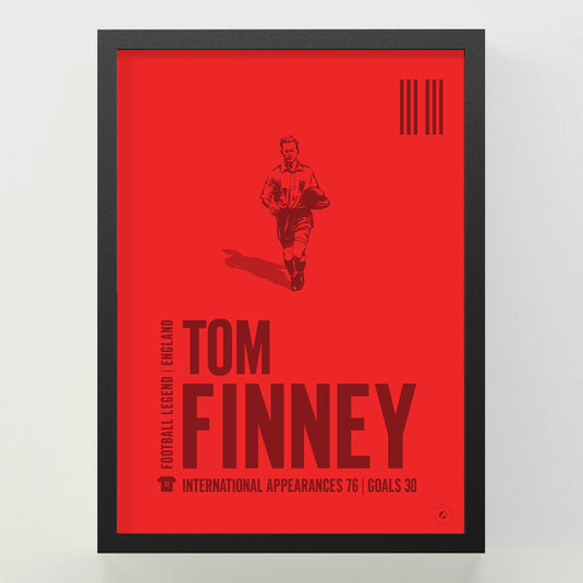 Tom Finney Poster