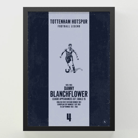 Danny Blanchflower Poster