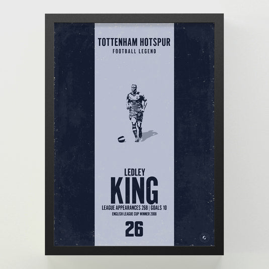 Ledley King Poster (Vertical Band)