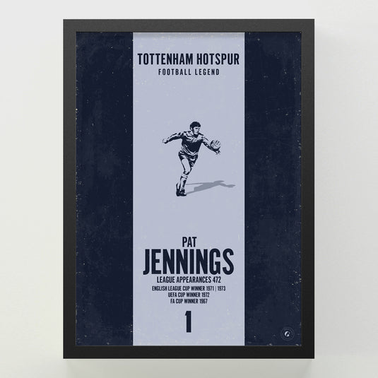Pat Jennings Poster - Tottenham Hotspur