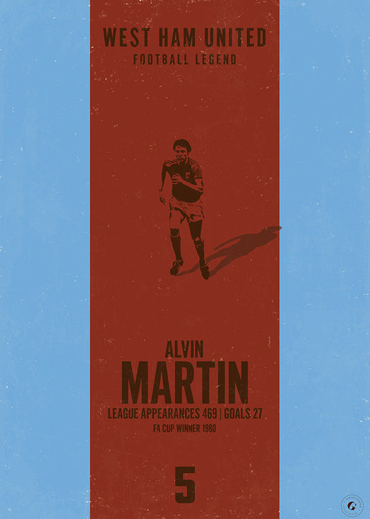 Alvin Martin Poster