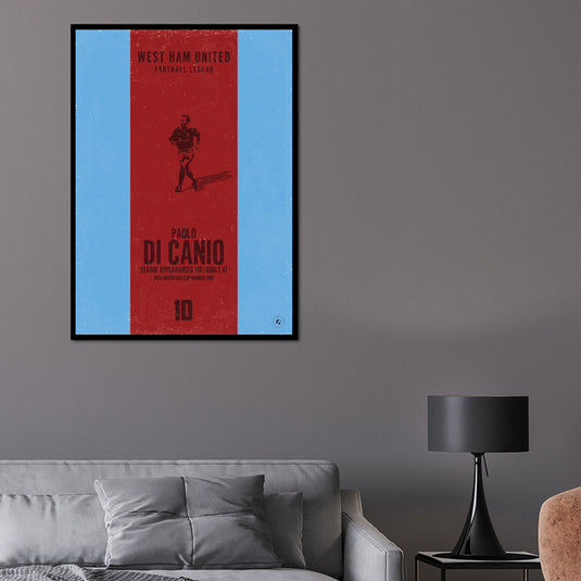 Paolo Di Canio Poster (Vertical Band) - West Ham United