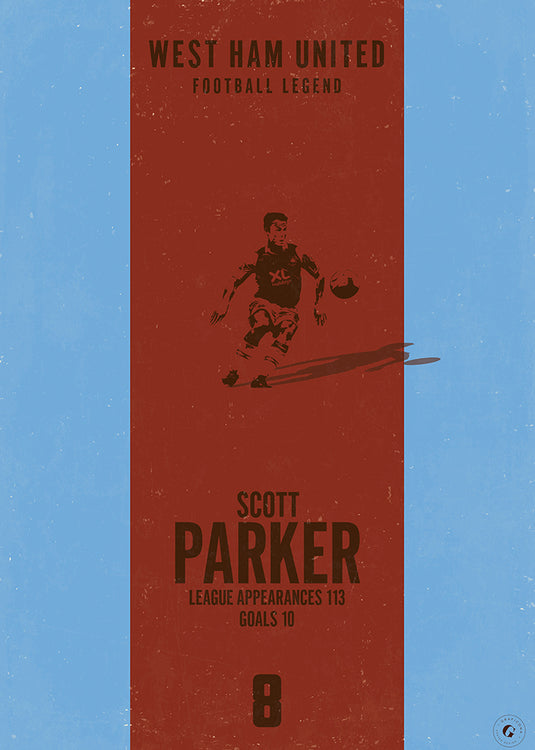 Scott Parker Poster (Vertical Band)