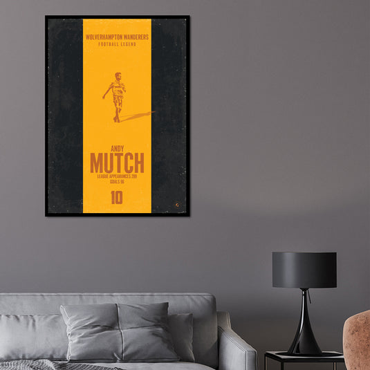 Andy Mutch Wolverhampton Wanderers Heritage Stripes Print