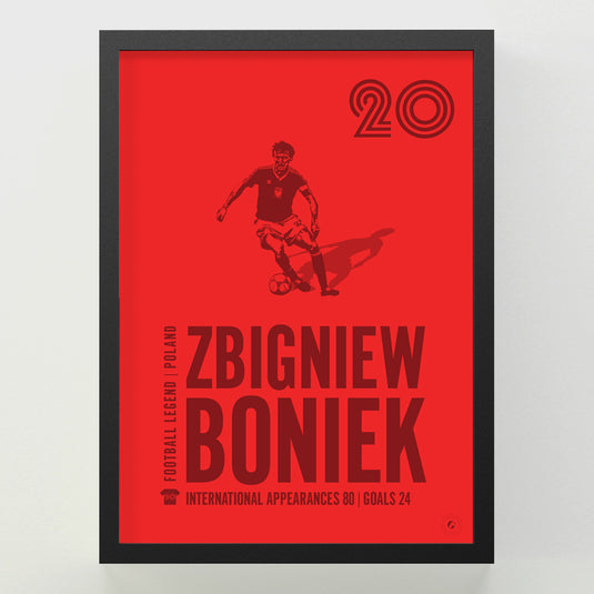Zbigniew Boniek Poster