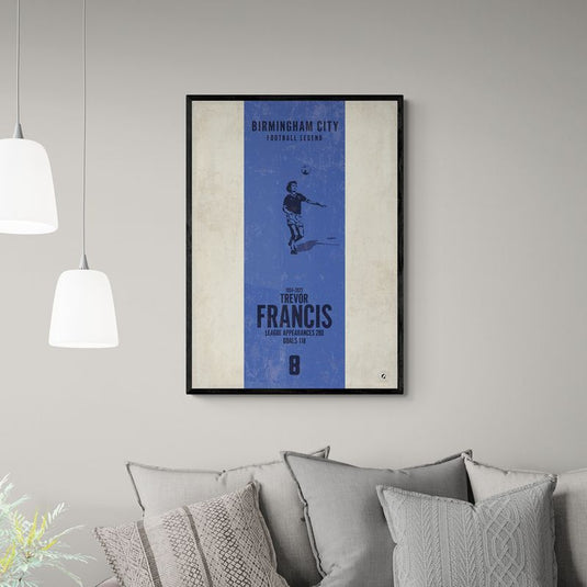 Póster de Trevor Francis (banda vertical)