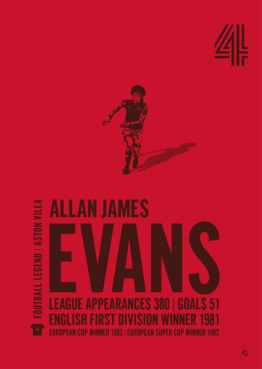 Allan Evans Poster