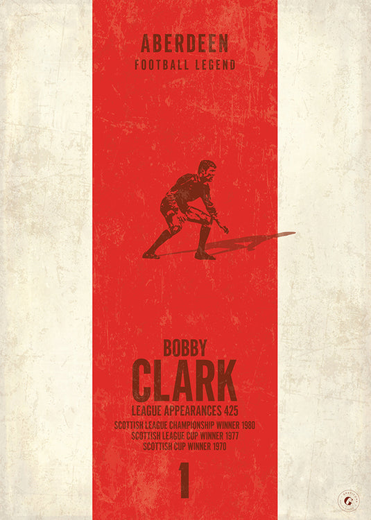 Bobby Clark Poster - Aberdeen