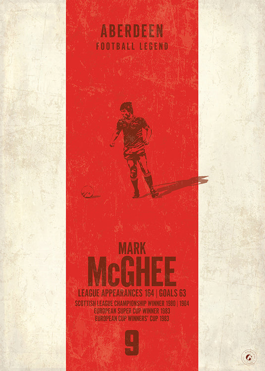 Mark McGhee Poster (Vertical Band)