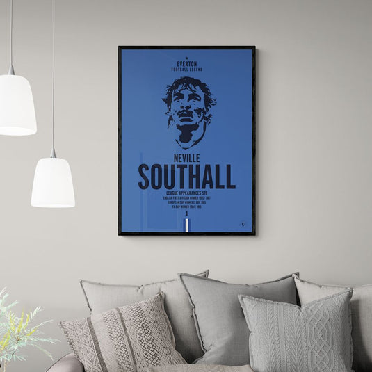 Neville Southall Everton Football Legend Iconic Portrait Print