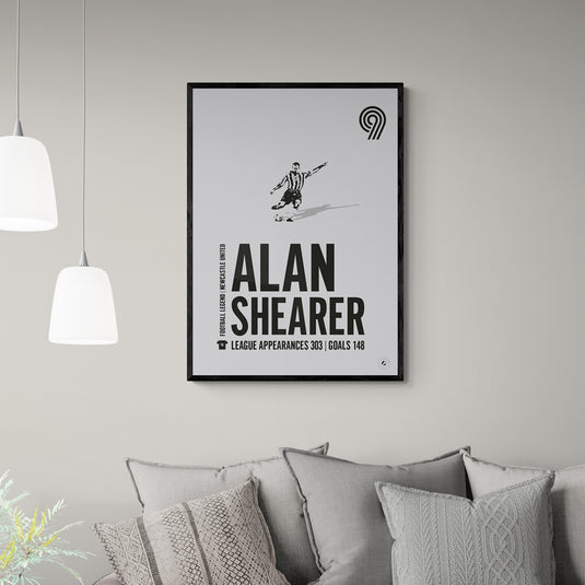 Alan Shearer Newcastle United Legend Print