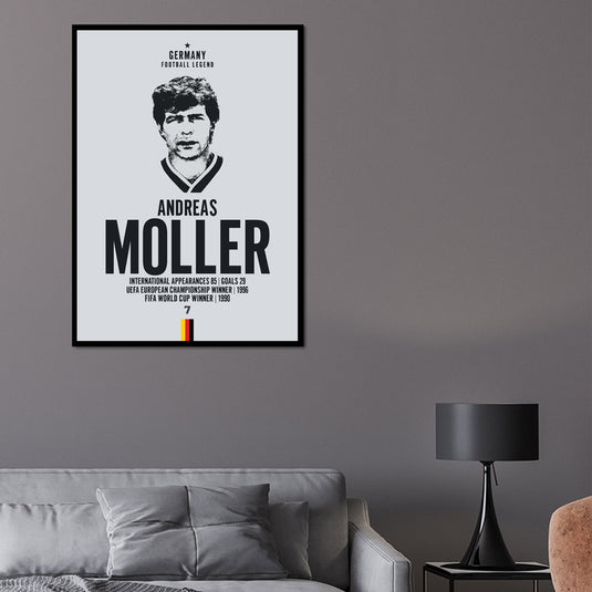 Andreas Moller Head Poster