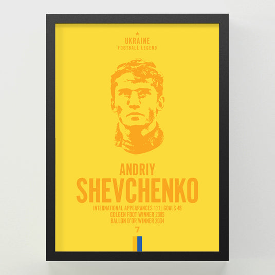 Andriy Shevchenko Head Poster